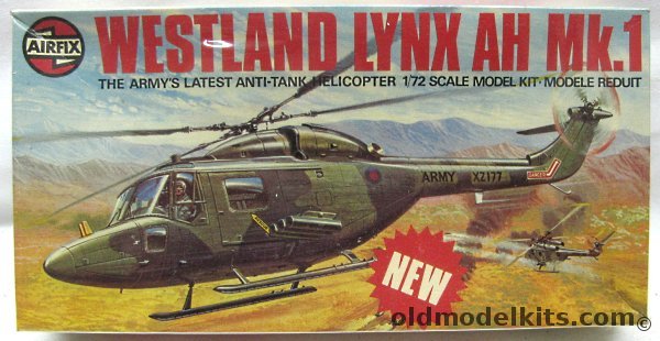 Airfix 1/72 Westland Army Lynx, 03025-8 plastic model kit